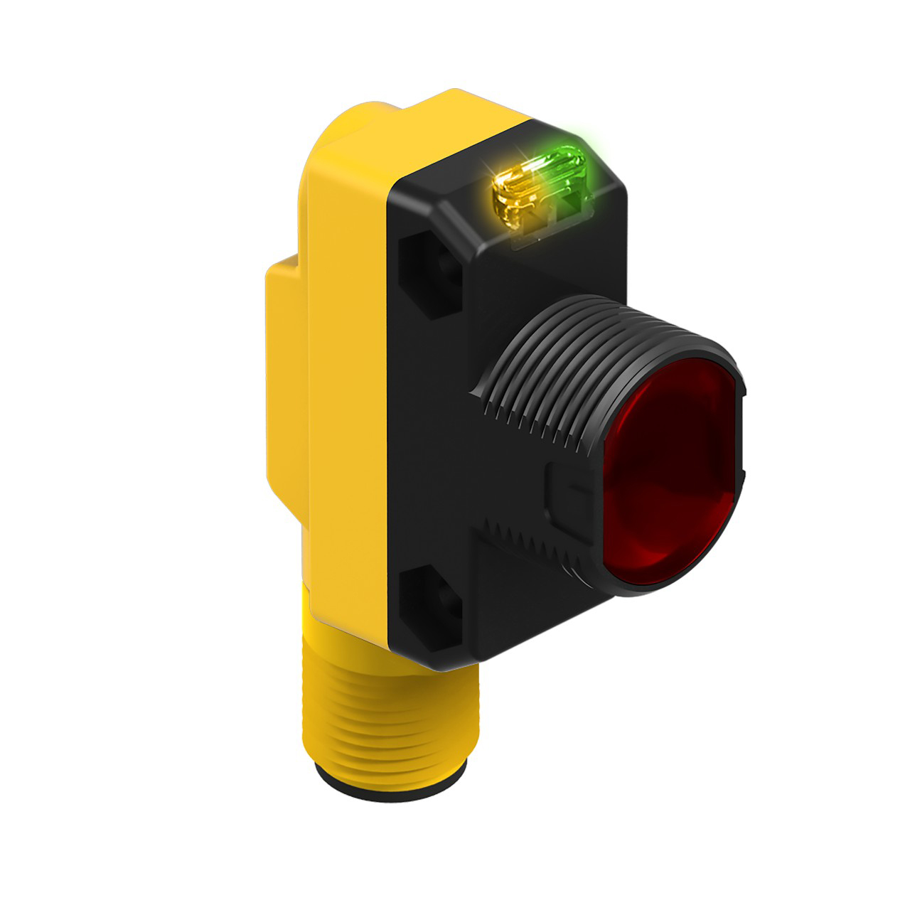 Banner Engineering Photoelectric Sensor; Opposed - Emitter; Rectangular; 20m Range; 10-30VDC; M12 QD